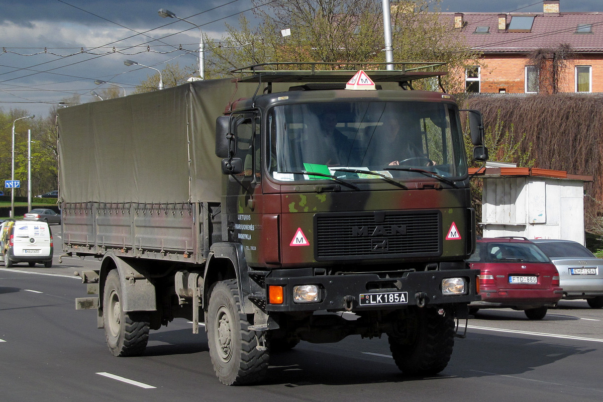 Литва, № LK 185 A — MAN F90 (общая модель)