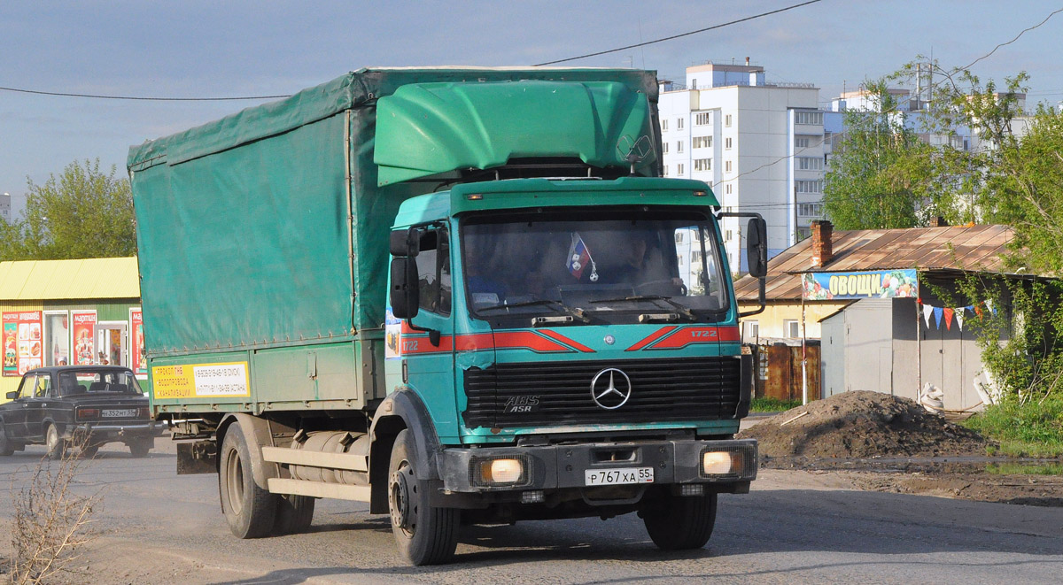 Омская область, № Р 767 ХА 55 — Mercedes-Benz SK 1722