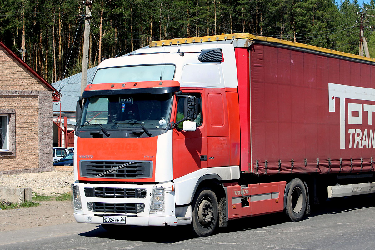 Ставропольский край, № В 024 РН 26 — Volvo ('2002) FH12.460