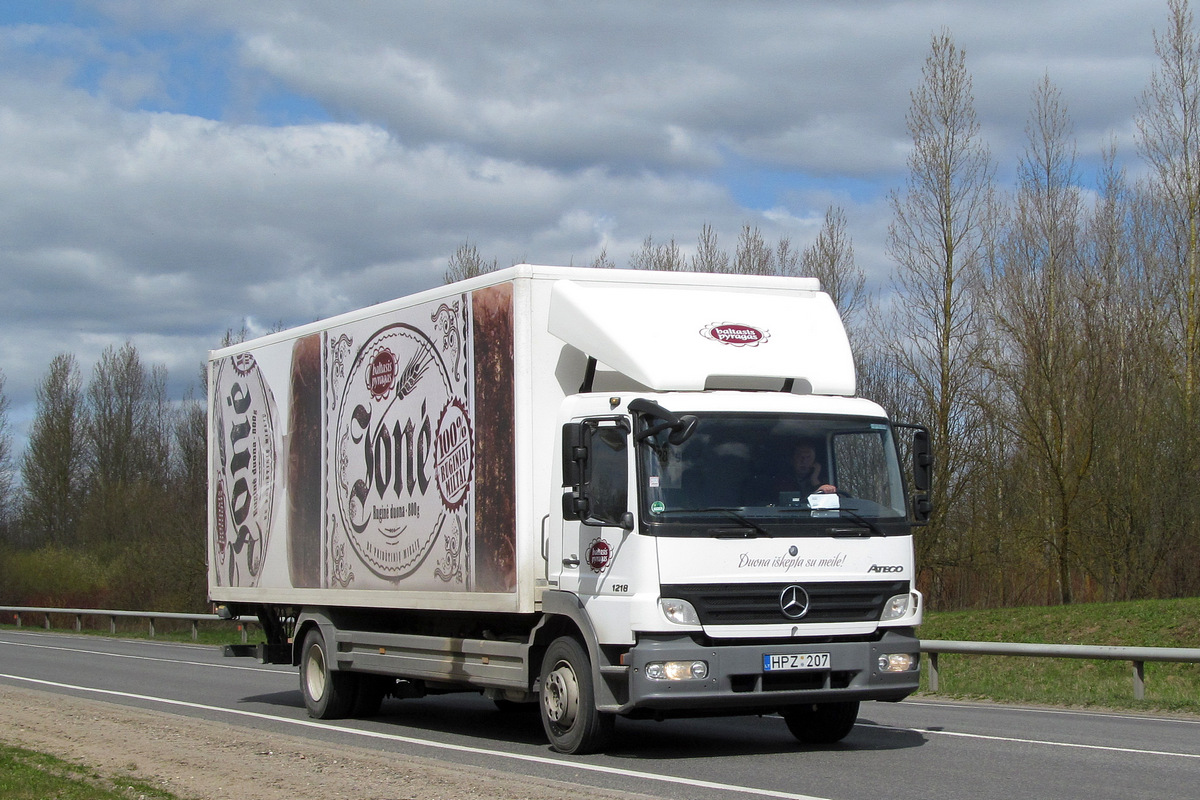 Литва, № HPZ 207 — Mercedes-Benz Atego 1218