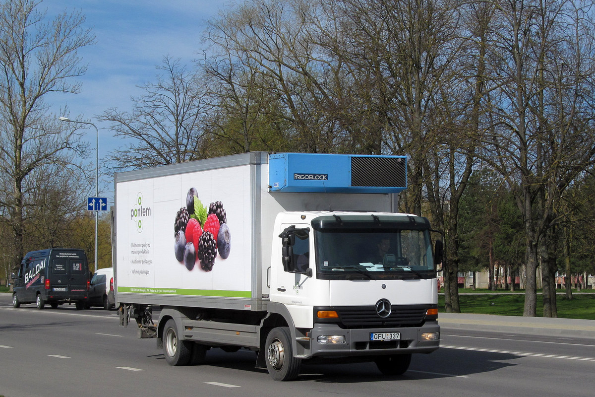 Литва, № GFU 337 — Mercedes-Benz Atego (общ.м)