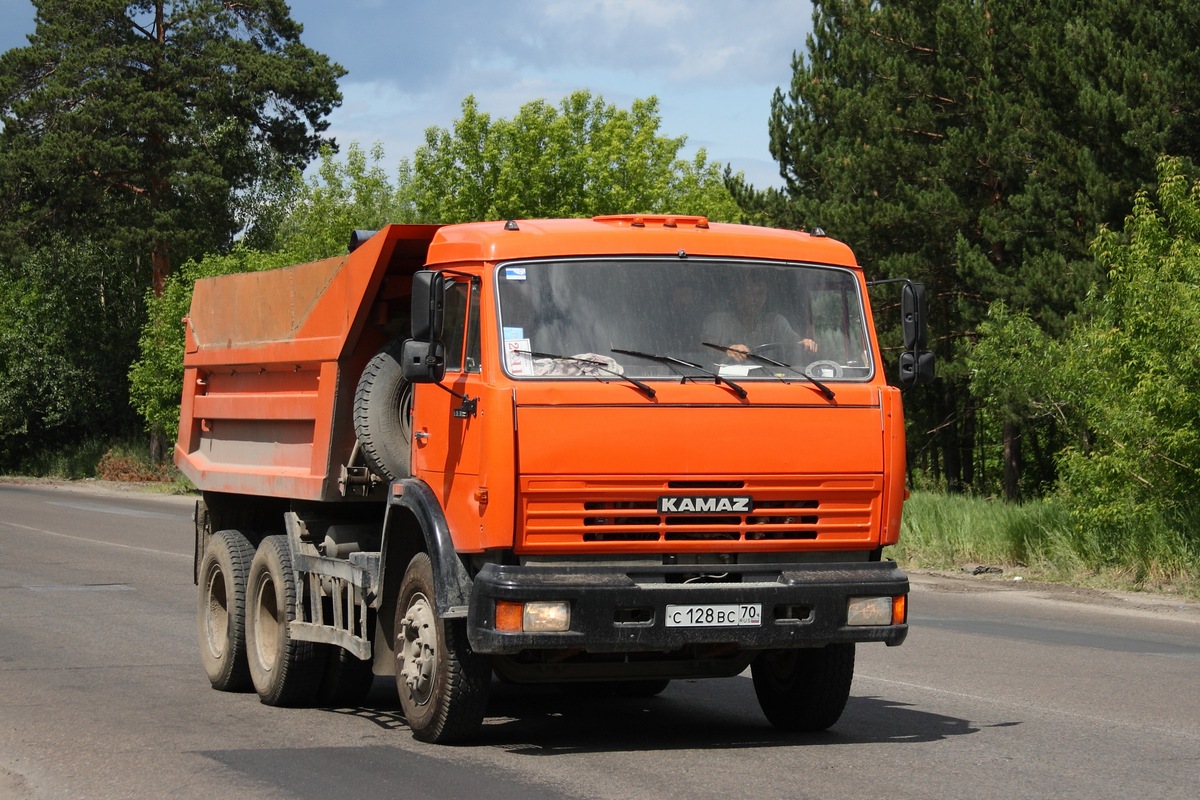 Томская область, № С 128 ВС 70 — КамАЗ-55111-15 [55111R]