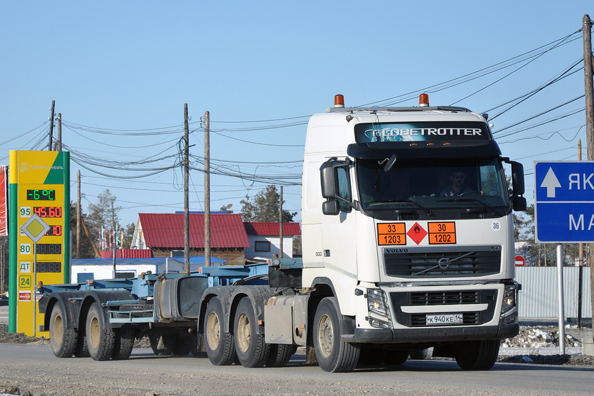 Саха (Якутия), № К 940 КЕ 14 — Volvo ('2008) FH.500