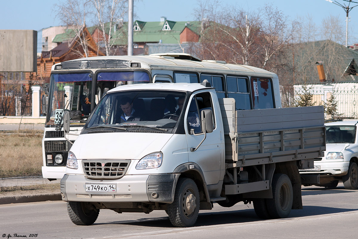 Саха (Якутия), № Х 749 КО 14 — ГАЗ-33106 "Валдай"