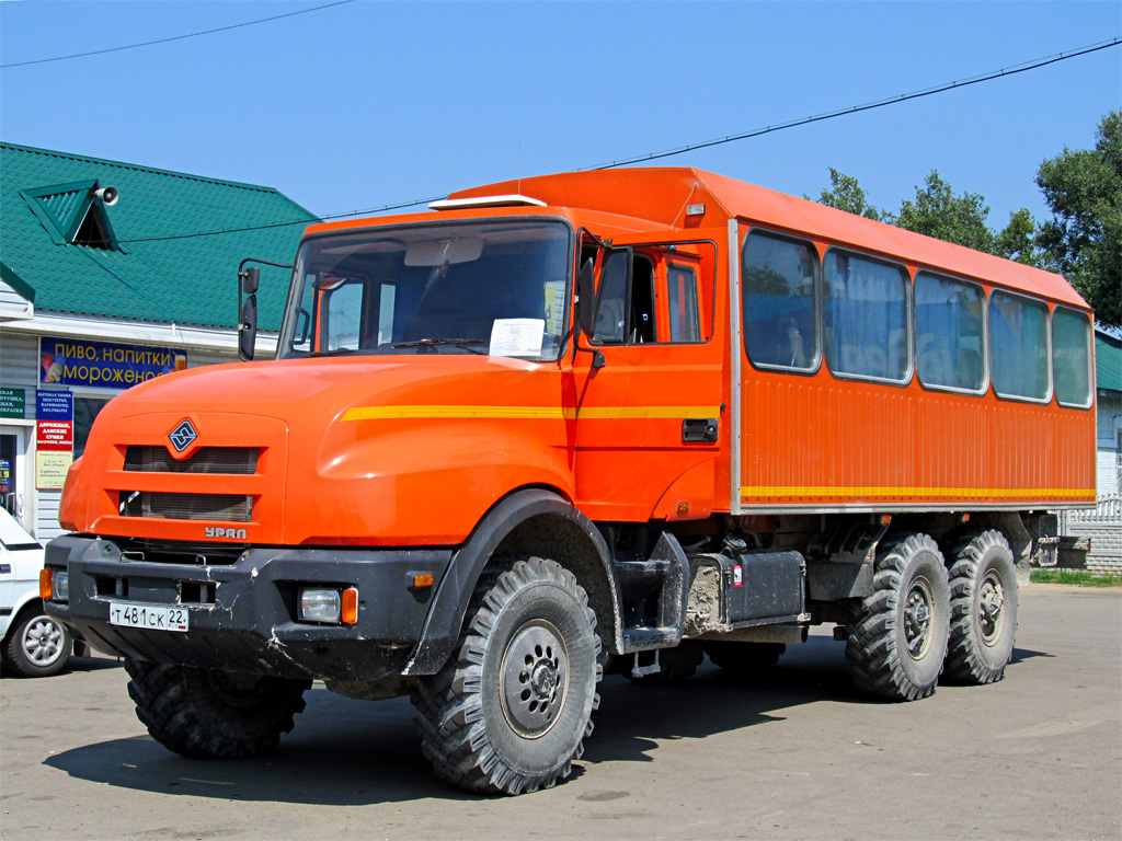 Алтайский край, № Т 481 СК 22 — Урал-3255-59