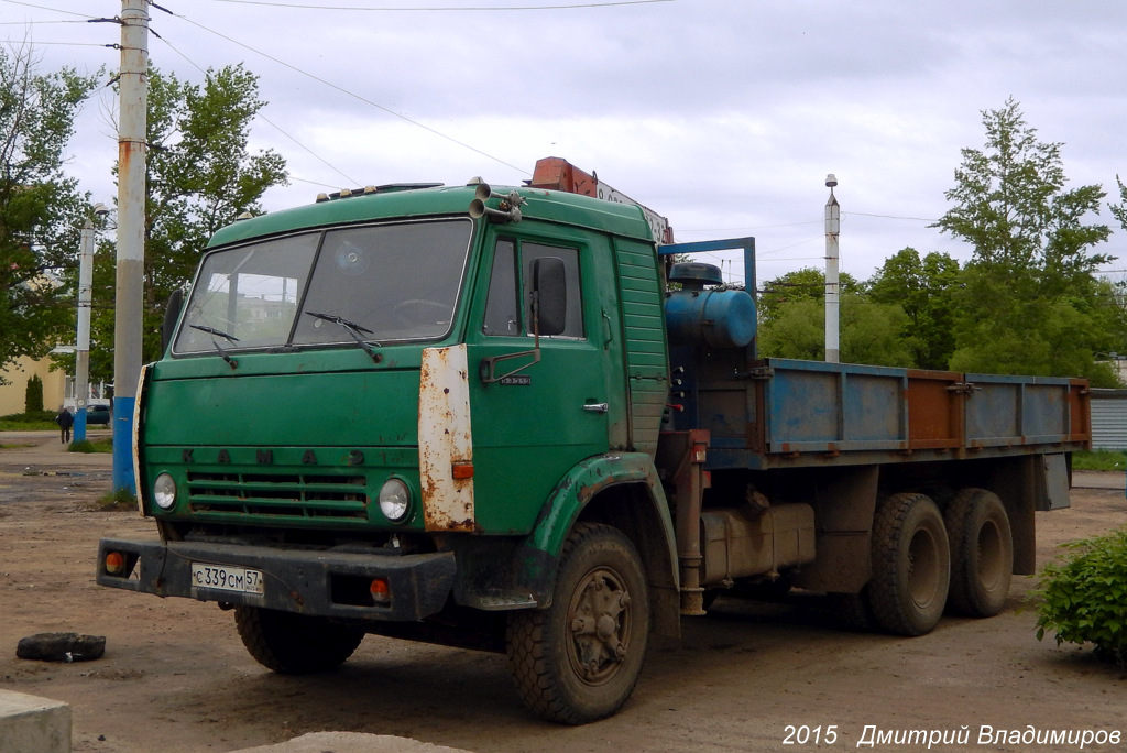 Орловская область, № С 339 СМ 57 — КамАЗ-53212