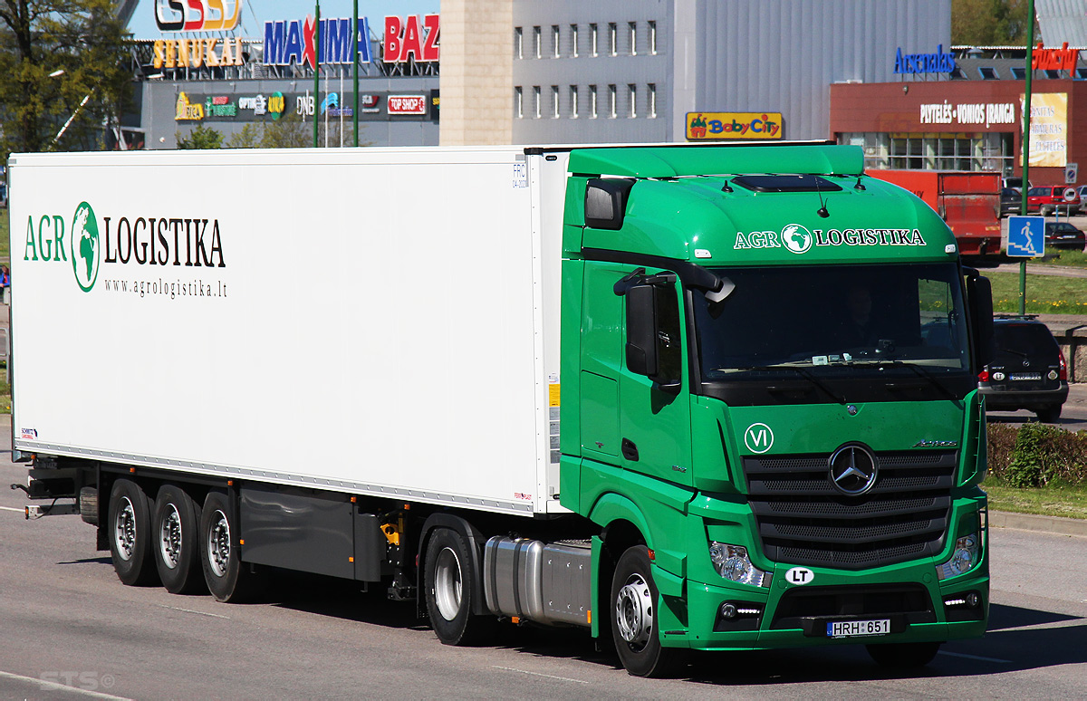 Литва, № HRH 651 — Mercedes-Benz Actros ('2011) 1842