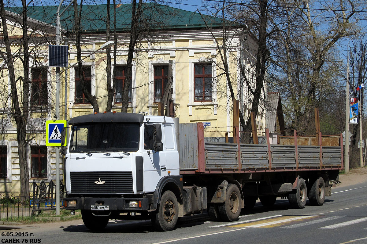 Ярославская область, № В 881 НМ 76 — МАЗ-54323