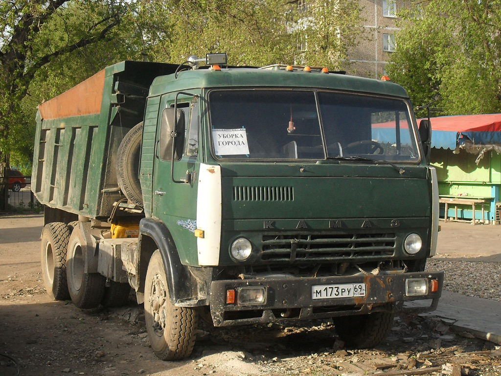 Тверская область, № М 173 РУ 69 — КамАЗ-55111 (общая модель)