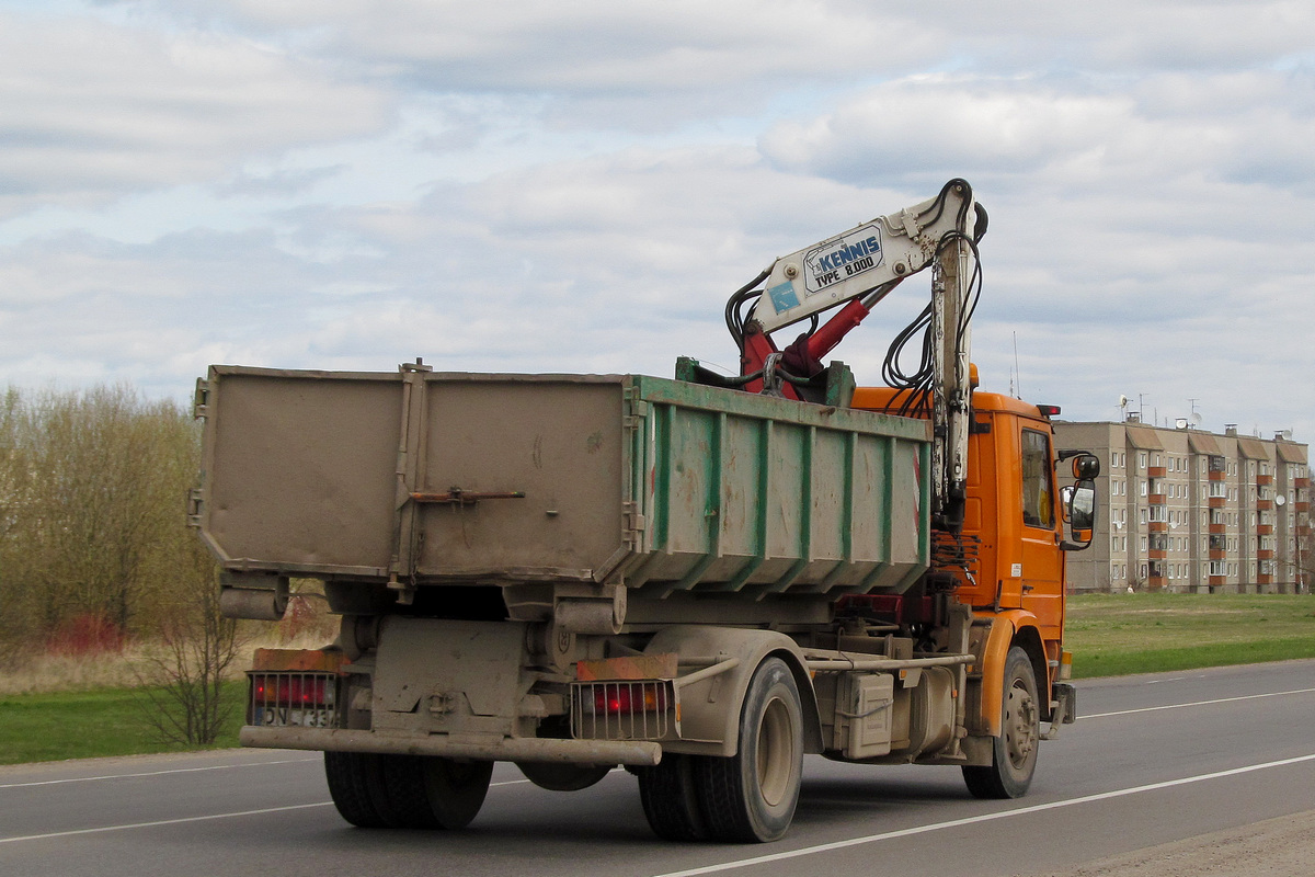 Литва, № DNL 334 — Scania (II) P93M