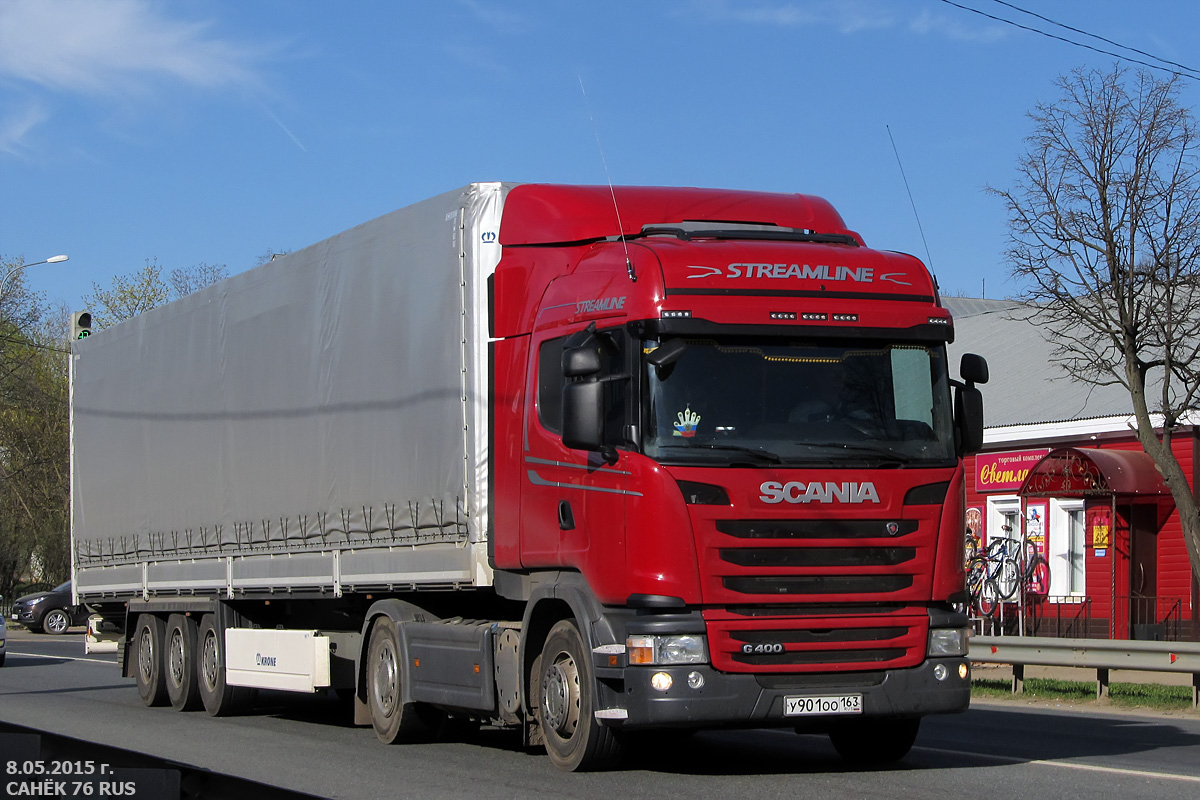 Самарская область, № У 901 ОО 163 — Scania ('2013) G400