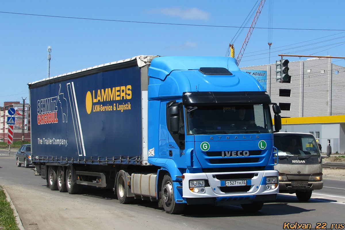 Алтайский край, № Т 527 ТН 22 — IVECO Stralis ('2007) 450