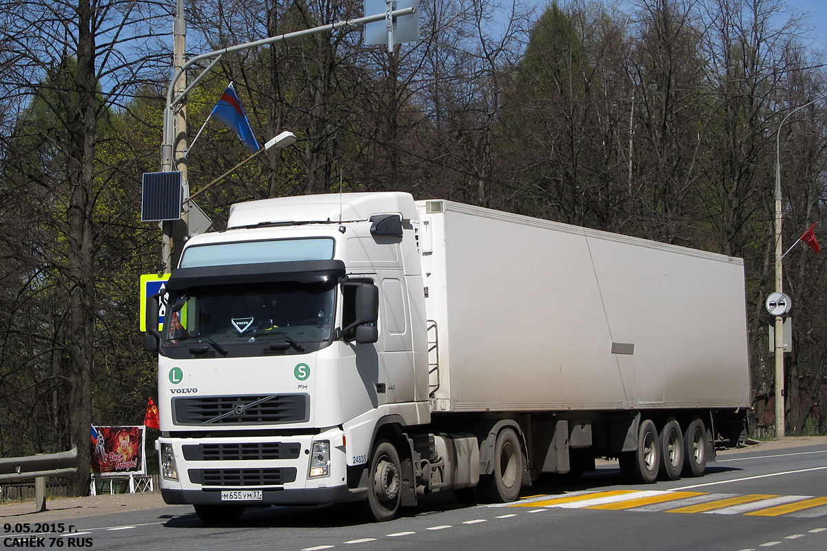 Ивановская область, № М 655 УМ 37 — Volvo ('2002) FH12.440