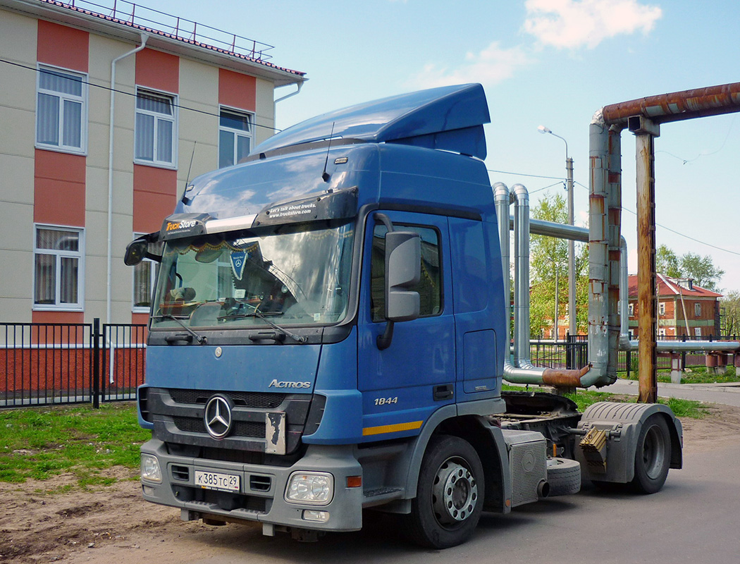 Архангельская область, № К 385 ТС 29 — Mercedes-Benz Actros ('2009) 1844