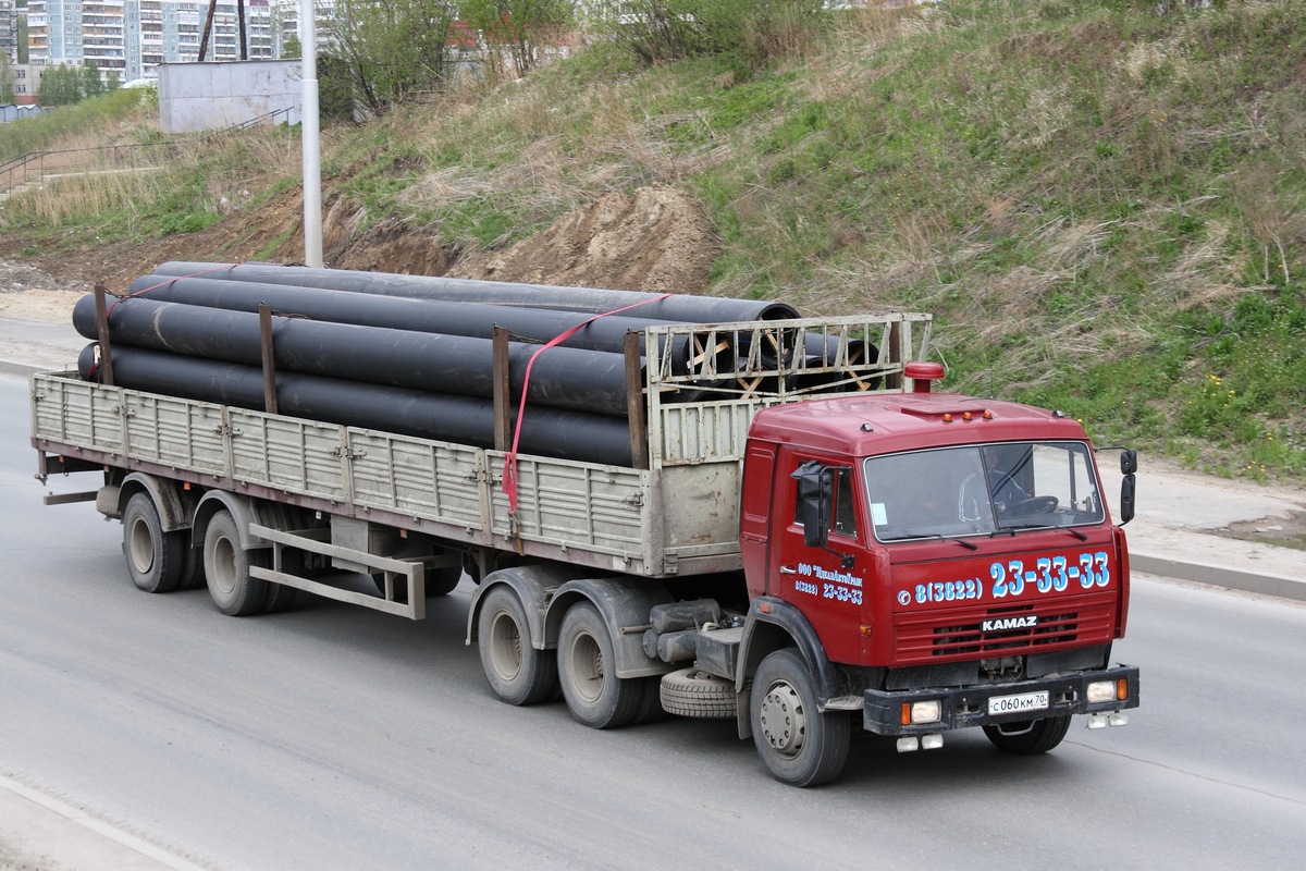 Томская область, № С 060 КМ 70 — КамАЗ-54115-15 [54115R]