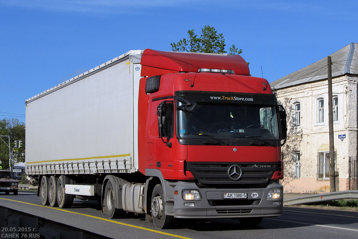 Минская область, № АК 1986-5 — Mercedes-Benz Actros ('2003) 1844