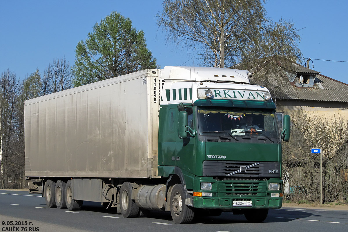 Московская область, № Р 600 МУ 190 — Volvo ('1993) FH12.380