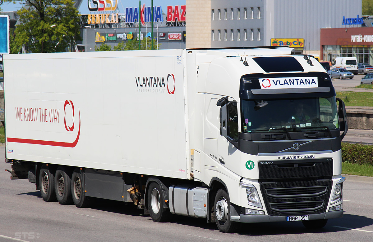 Литва, № HGP 391 — Volvo ('2012) FH.460