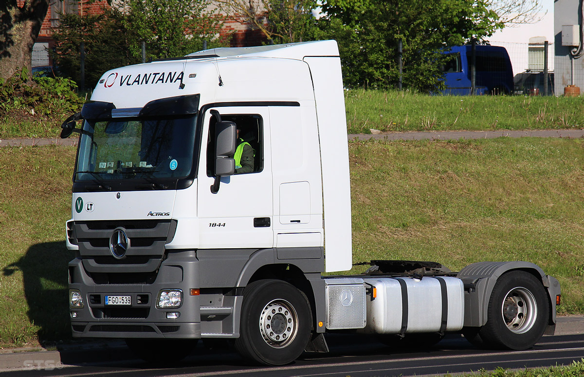 Литва, № FGO 539 — Mercedes-Benz Actros ('2009) 1844