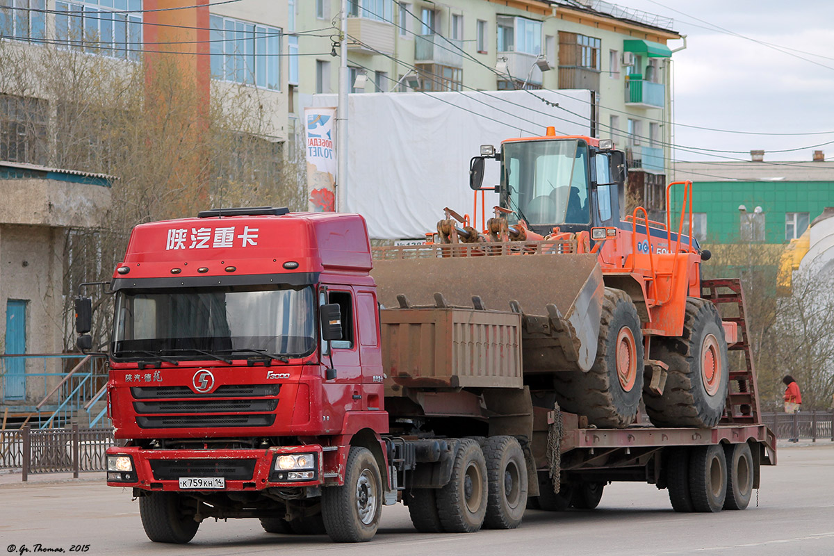 Саха (Якутия), № К 759 КН 14 — Shaanxi Shacman F3000 SX425x