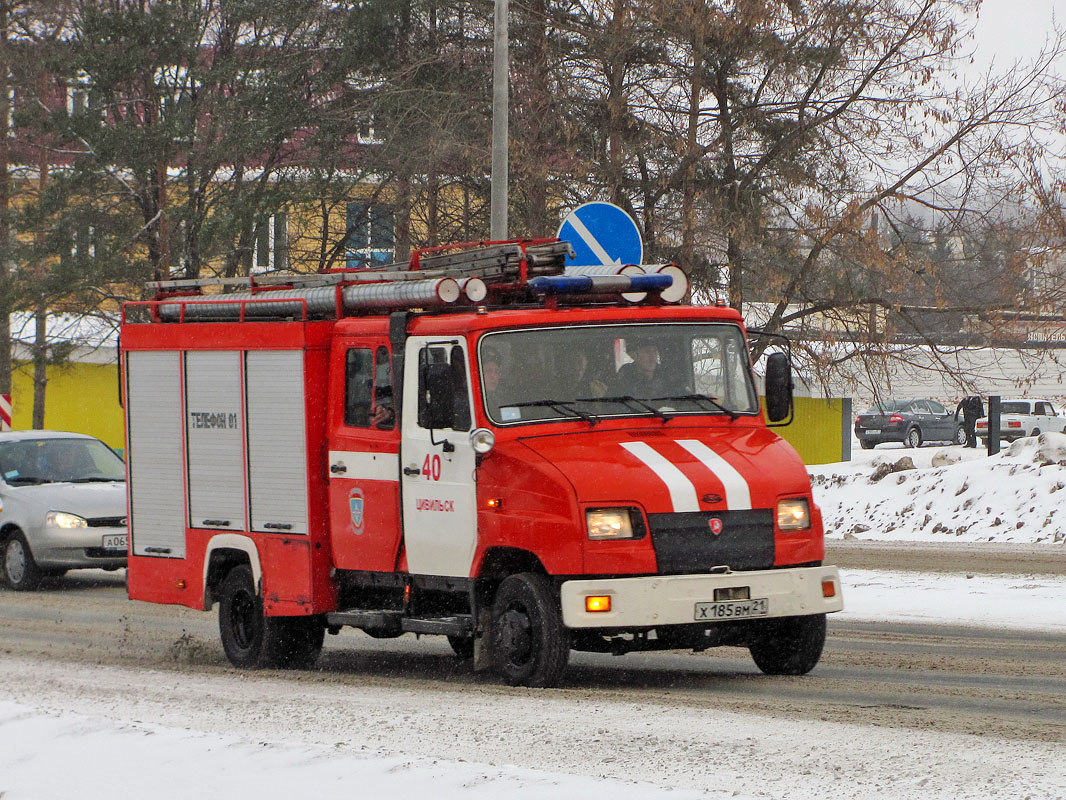 Чувашия, № Х 185 ВМ 21 — ЗИЛ-530104 "Бычок"