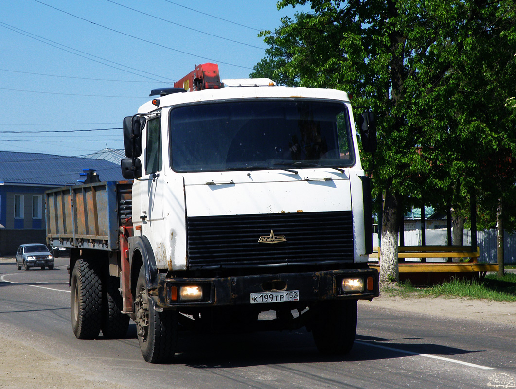 Нижегородская область, № К 199 ТР 152 — МАЗ-533603