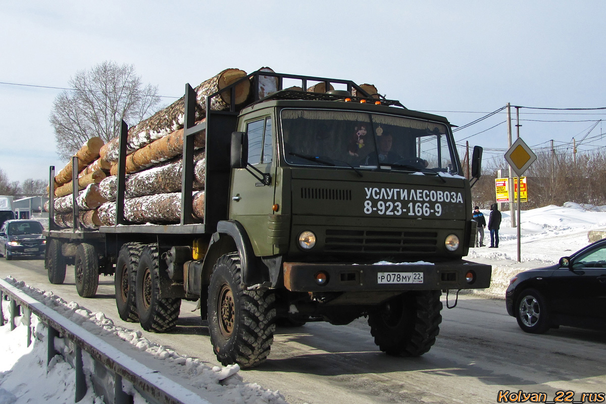 Алтайский край, № Р 078 МУ 22 — КамАЗ-4310