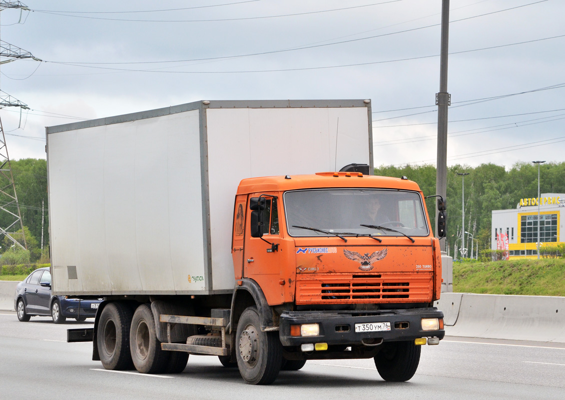 Ярославская область, № Т 350 УМ 76 — КамАЗ-65115-62