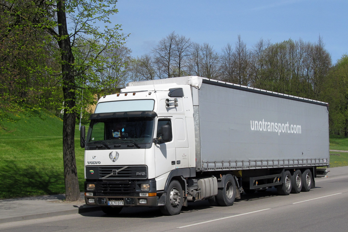 Литва, № JLT 317 — Volvo ('1993) FH12.420