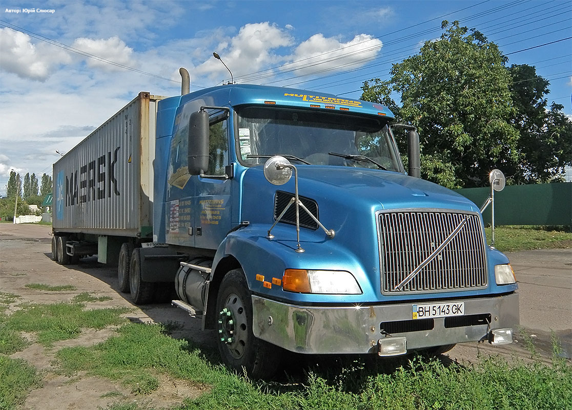 Одесская область, № ВН 5143 СК — Volvo VNL610