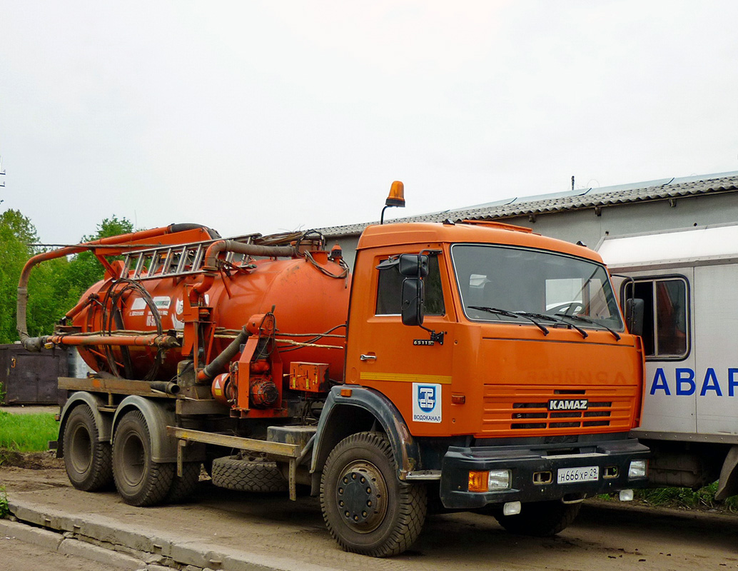 Архангельская область, № Н 666 ХР 29 — КамАЗ-65115-62