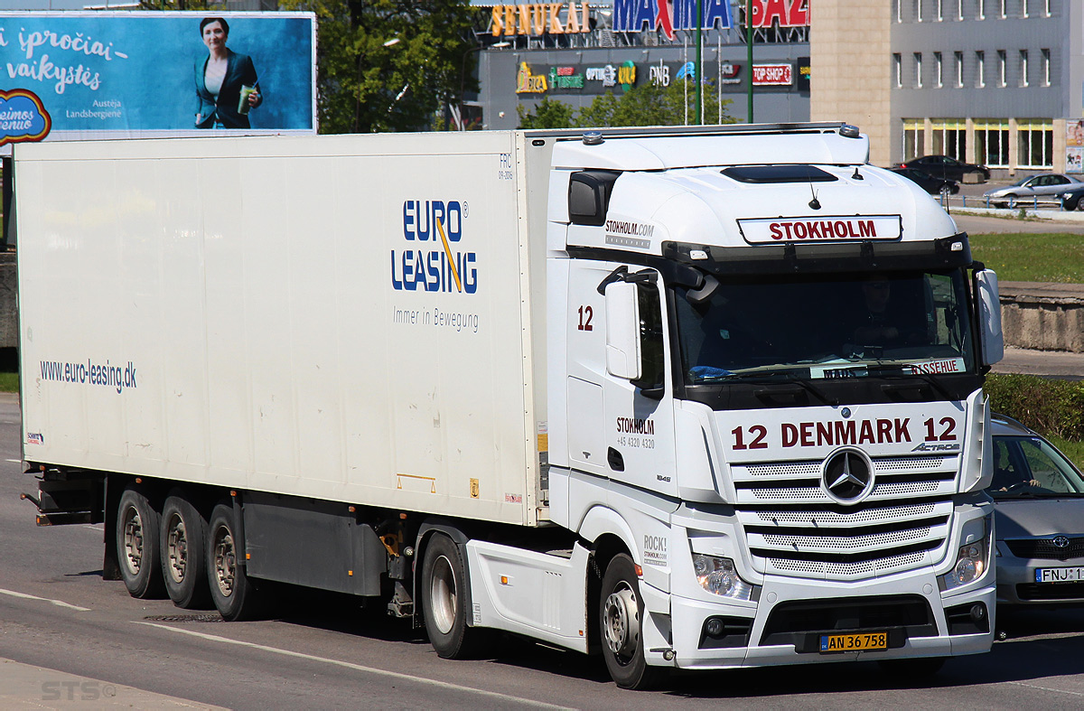 Дания, № 12 — Mercedes-Benz Actros ('2011) 1845