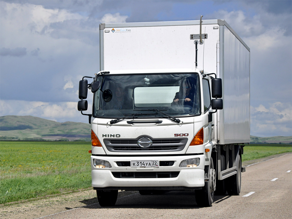 Алтайский край, № К 314 УА 22 — Hino 500