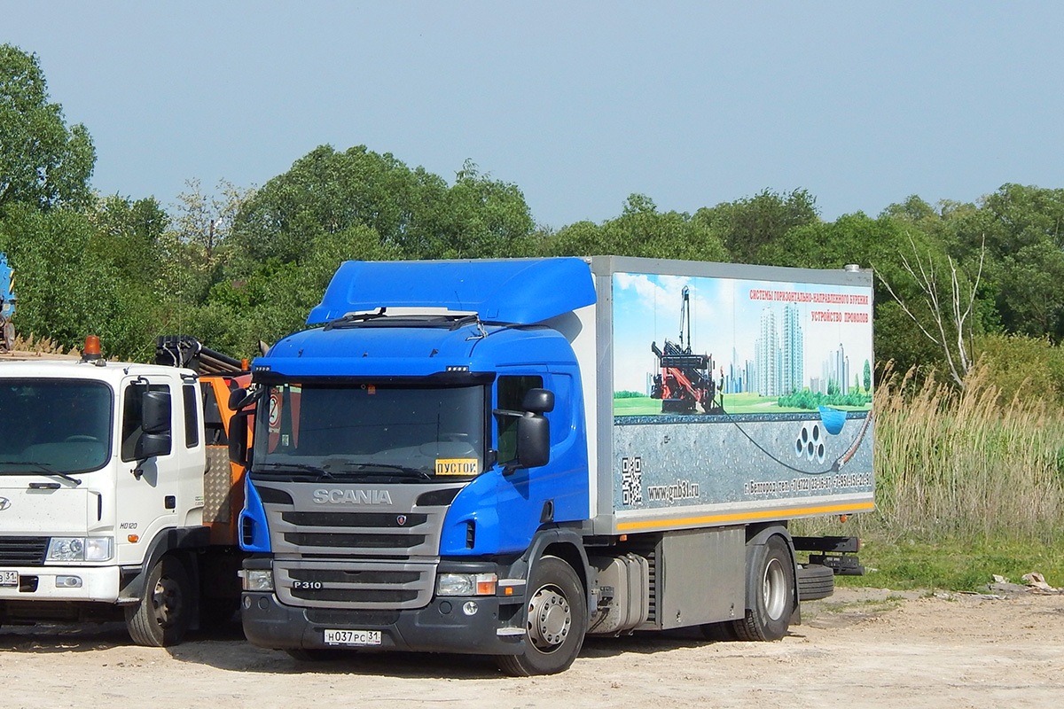 Белгородская область, № Н 037 РС 31 — Scania ('2011) P310