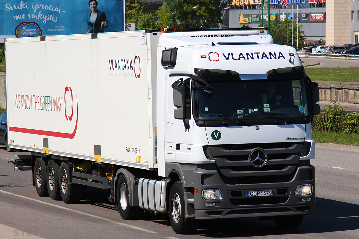 Литва, № GOP 479 — Mercedes-Benz Actros ('2009) 1844