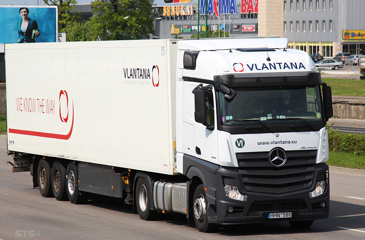 Литва, № HHN 586 — Mercedes-Benz Actros ('2011) 1845