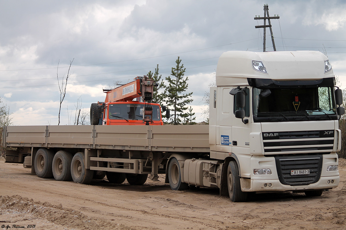 Гомельская область, № АІ 8461-3 — DAF XF105 FT