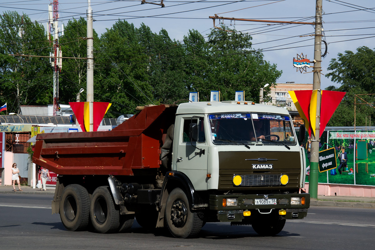 Пензенская область, № А 908 ВХ 58 — КамАЗ-5511