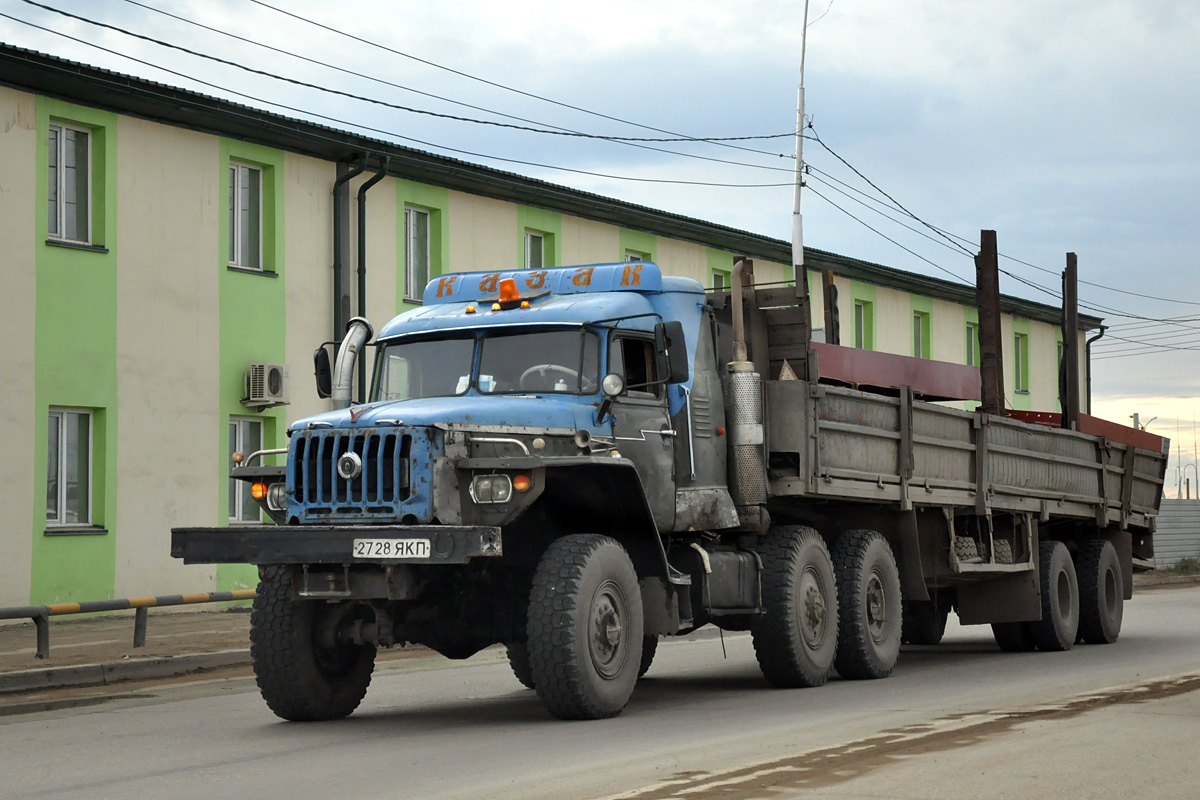 Саха (Якутия), № 2728 ЯКП — Урал-375 (общая модель)