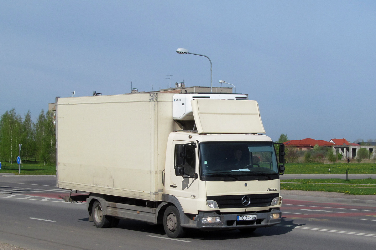 Литва, № FOD 954 — Mercedes-Benz Atego 815