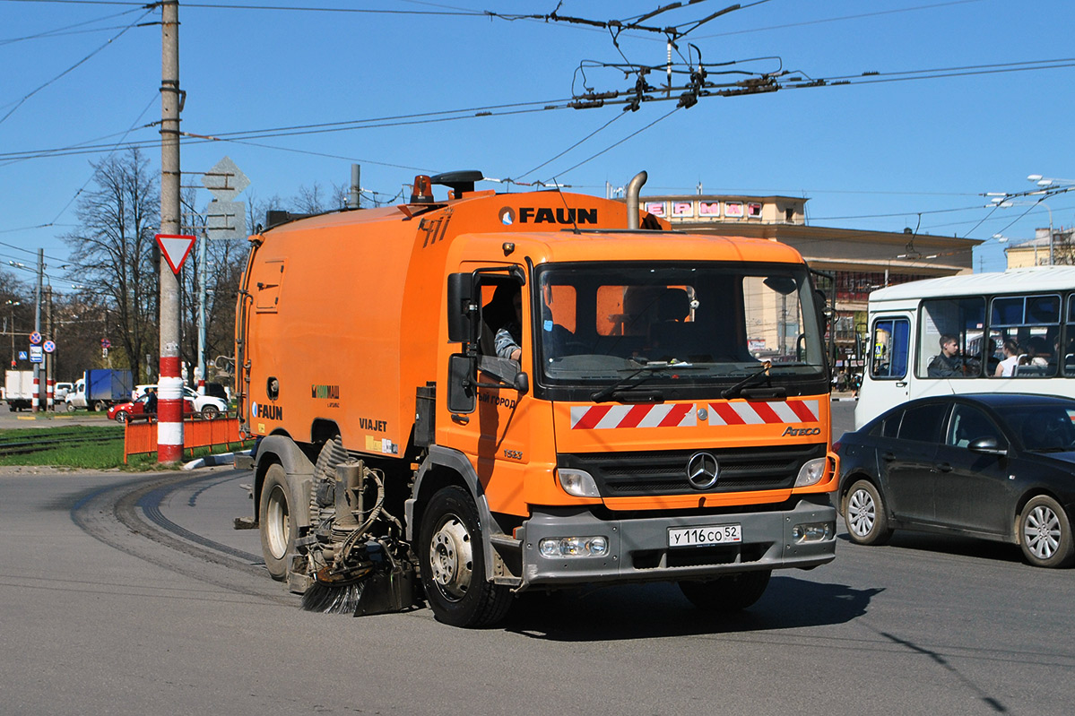 Нижегородская область, № У 116 СО 52 — Mercedes-Benz Atego 1523