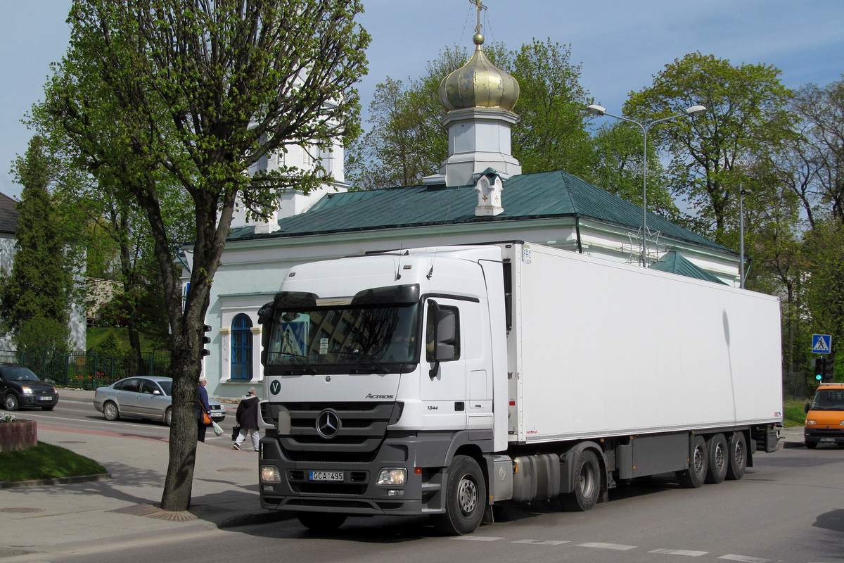 Литва, № GCA 495 — Mercedes-Benz Actros ('2009) 1844