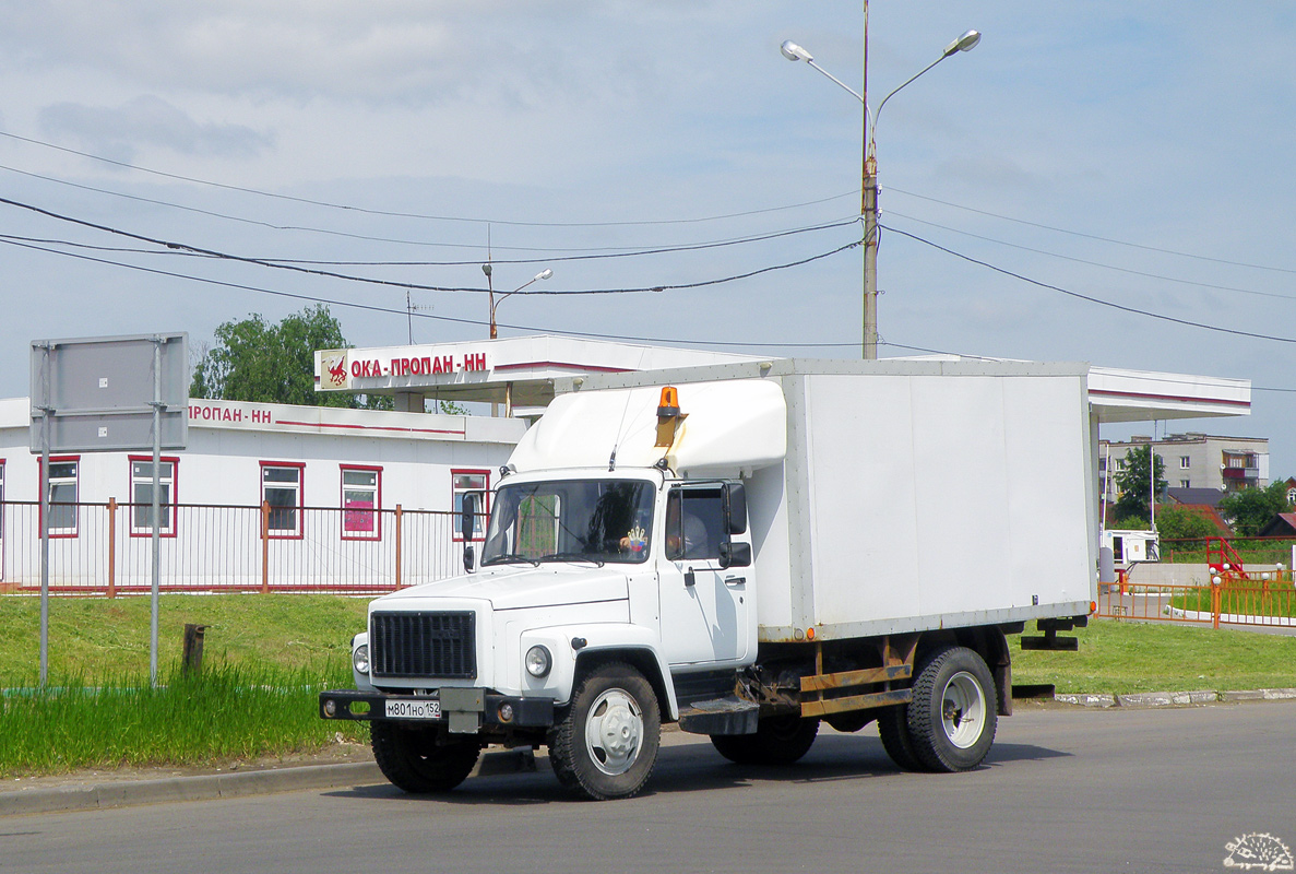 Нижегородская область, № М 801 НО 152 — ГАЗ-3309