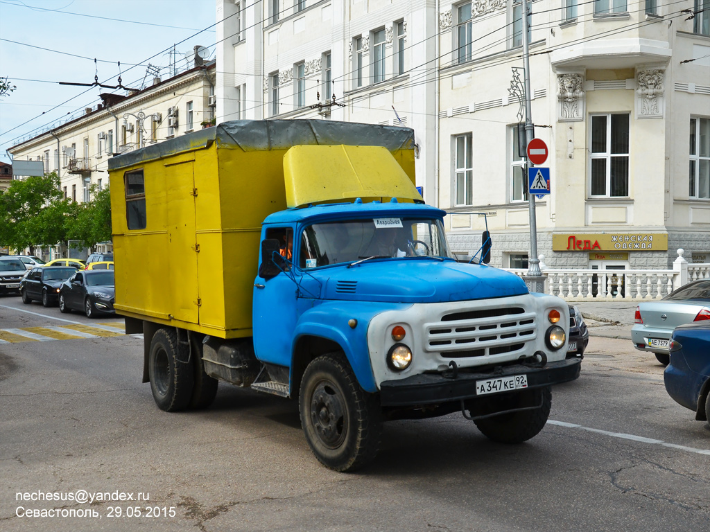 Севастополь, № А 347 КЕ 92 — ЗИЛ-431412