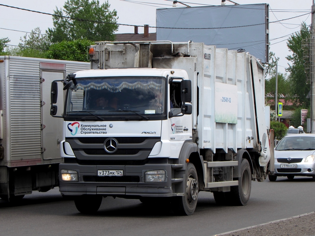 Красноярский край, № У 373 МК 124 — Mercedes-Benz Axor 1824 [Z9M]