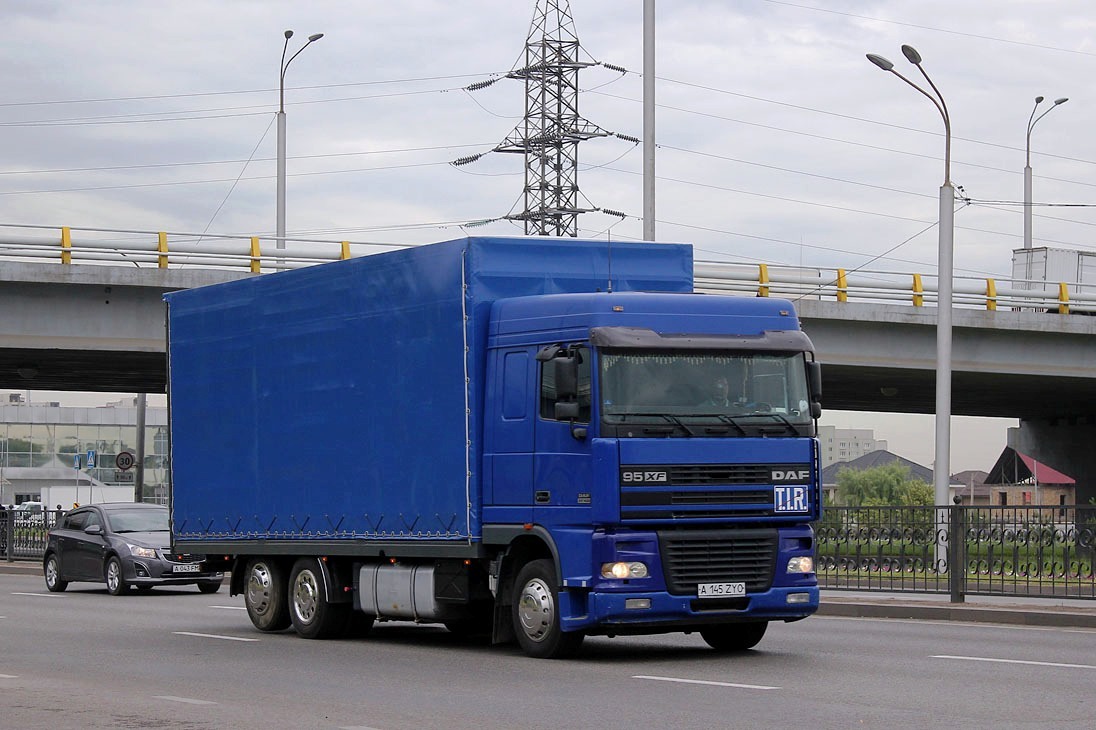 Алматы, № A 145 ZYO — DAF 95XF FAR