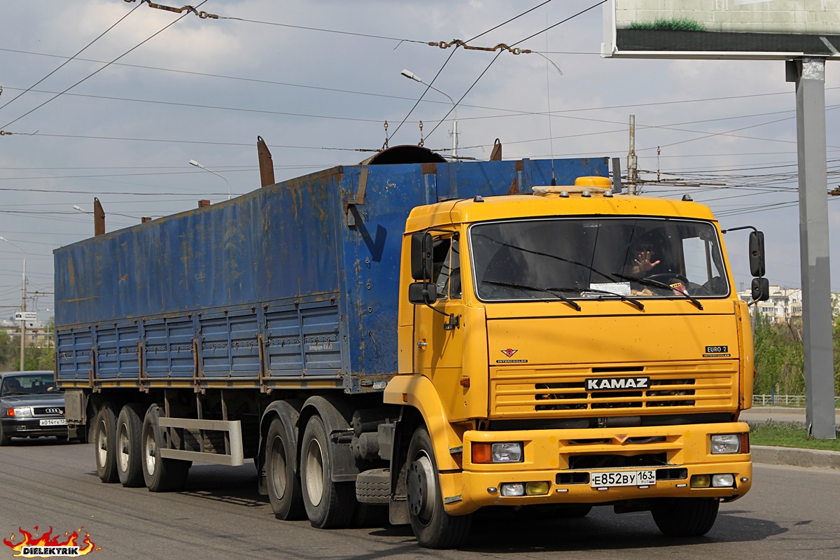 Самарская область, № Е 852 ВУ 163 — КамАЗ-65116 [651160]