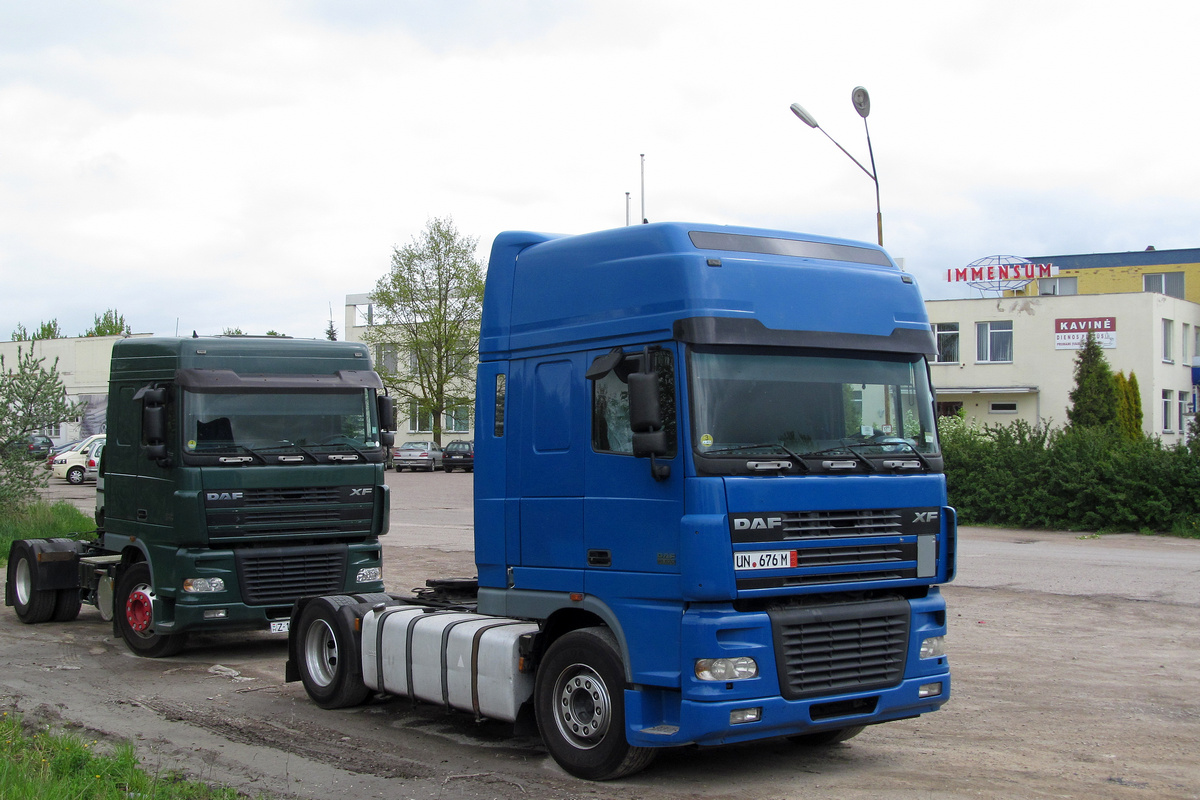 Германия, № UN 676 M — DAF XF95 FT