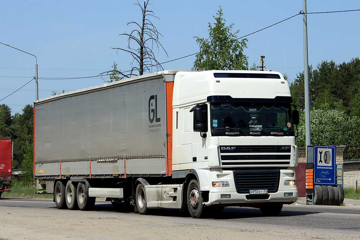 Белгородская область, № Н 050 ЕУ 31 — DAF XF95 FT