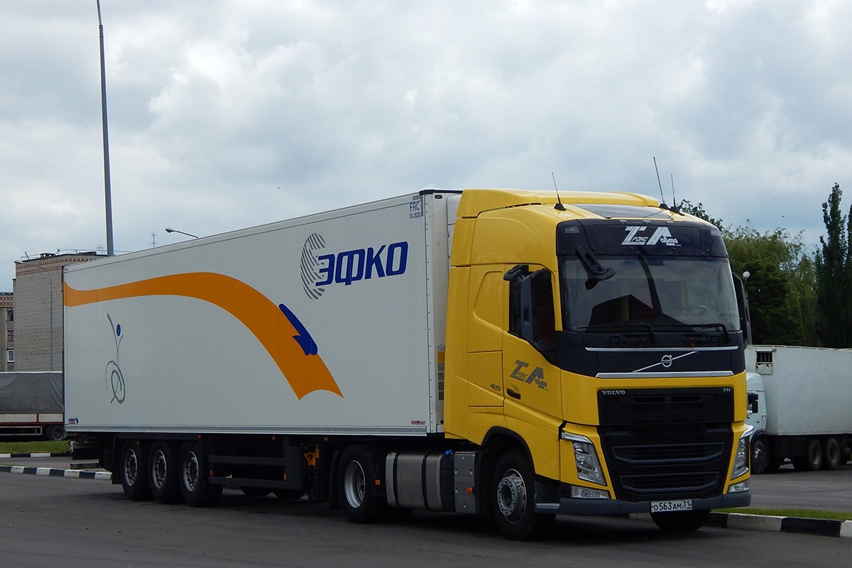 Белгородская область, № О 563 АМ 31 — Volvo ('2012) FH.420 [X9P]